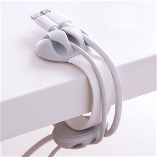 Desk Cable Organizer Clamp – Adjustable Wire Holder for Clean Desk Setup