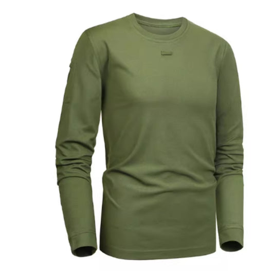 Outdoor Tactical Summer Moisture-wicking And Breathable Crew Neck Short-sleeved Shirt