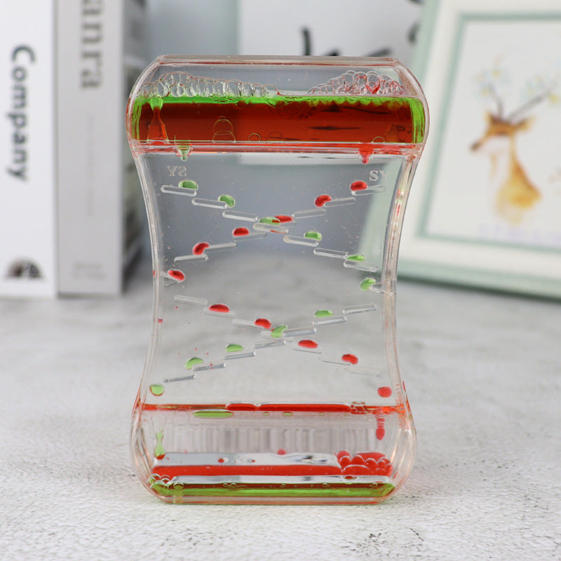 Creative Cruise Fluid Liquid Hourglass Quicksand Timer Ins Living Room Office Ornaments Desk Table Decorations Home Decor