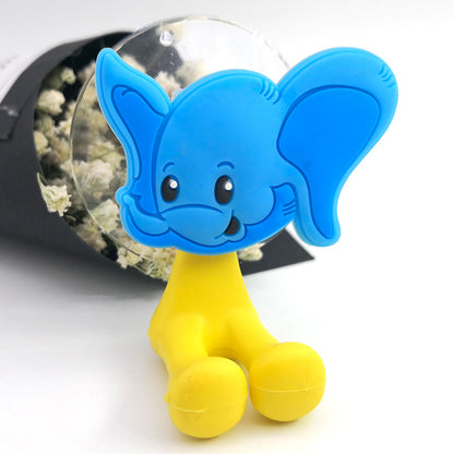 Cute Cartoon Suction Cup Toothbrush Holder Bathroom Bathroom Animal Toothbrush Holders