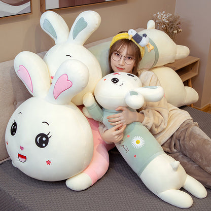 Large Bunny Plush Pillow