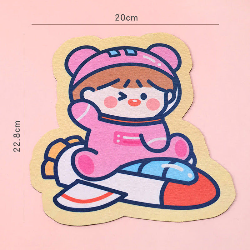 wrist rest mouse pad