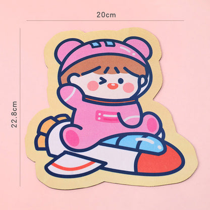 wrist rest mouse pad