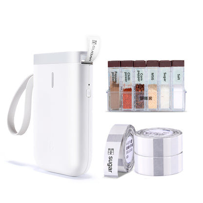 D11 Bluetooth Label Printer – Portable Inkless Thermal Label Maker