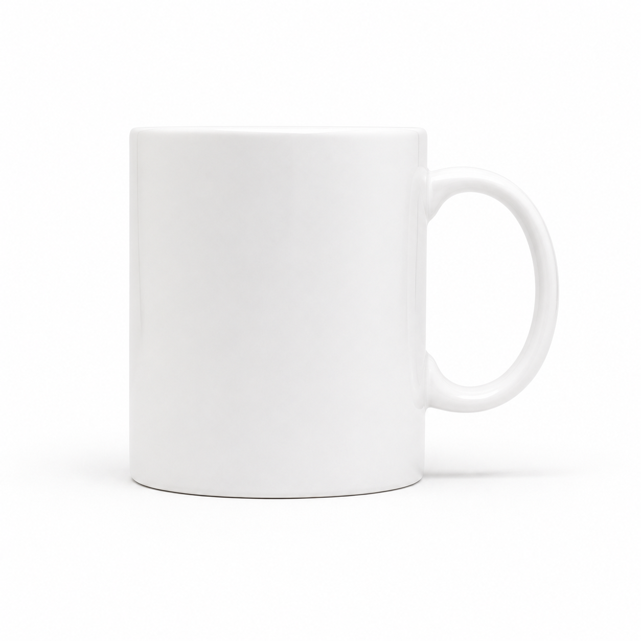 White Coffee Mug – Minimal Ceramic Cup for Coffee, Tea & Everyday Drinks