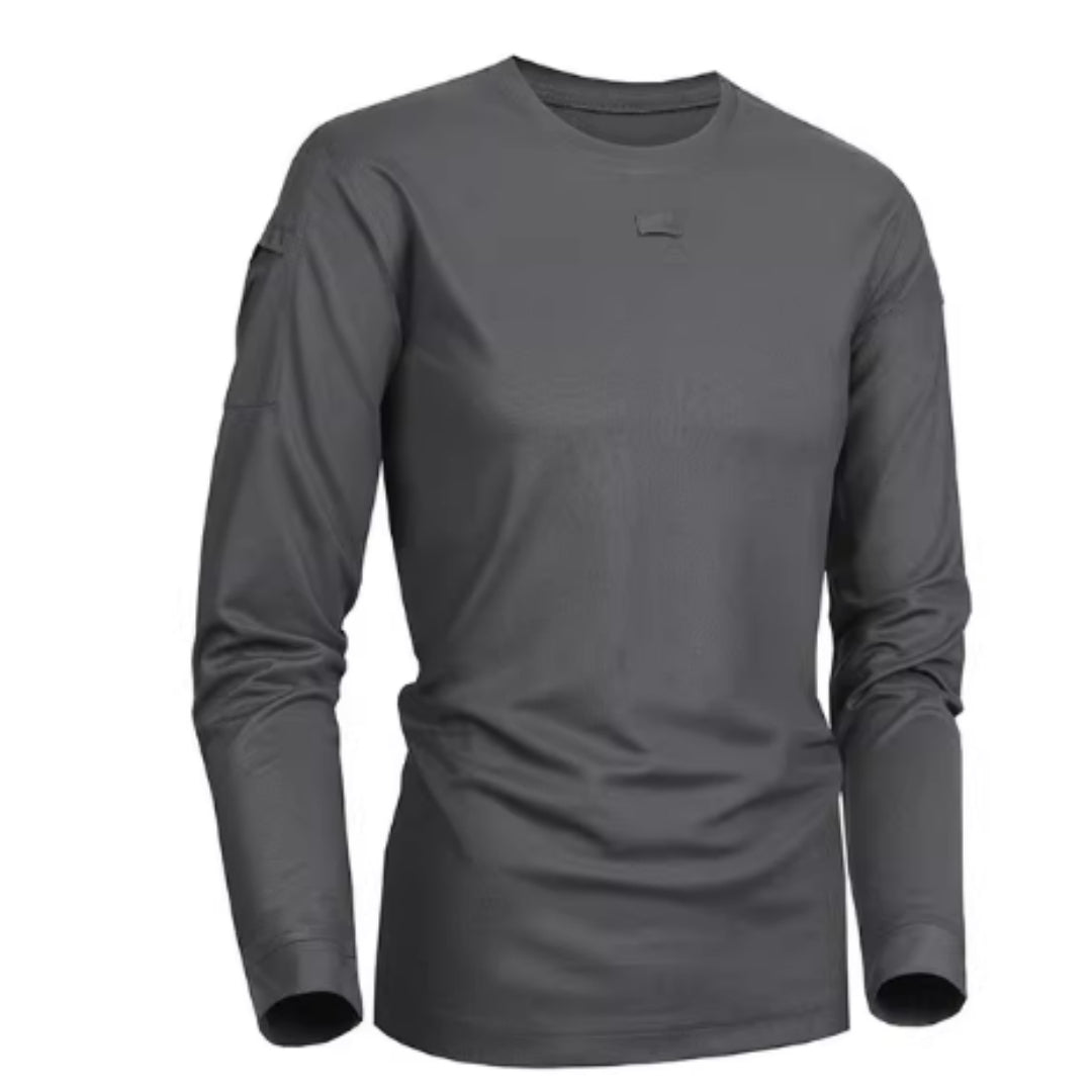 Outdoor Tactical Summer Moisture-wicking And Breathable Crew Neck Short-sleeved Shirt