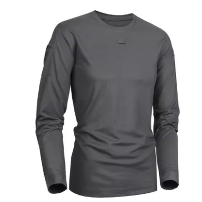 Outdoor Tactical Summer Moisture-wicking And Breathable Crew Neck Short-sleeved Shirt