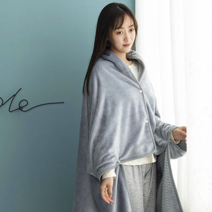 wearable blanket hoodie - Sand