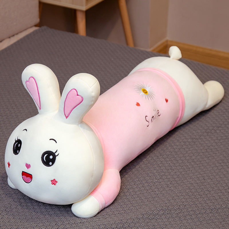 Large Bunny Plush Pillow