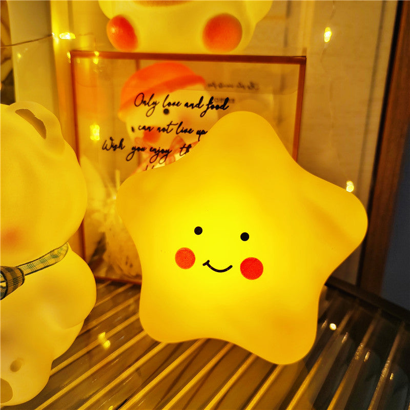 Cartoon Luminous Toy Children Cute Led Small Night Lamp