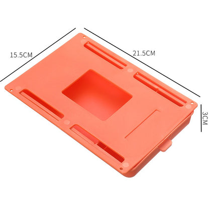 Mobile Small Drawer Can Be Pasted Under The Table Storage Box Hidden Desk Side Desktop Stationery Pencil Case Storage Basket Grid