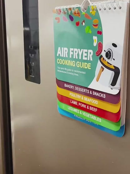 Magnetic Cooking Guide Fridge Magnet